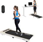 Loopband - Walking pad - Wandelband - 1-6 km/u - Wit - FLEXI, Sport en Fitness, Verzenden, Zo goed als nieuw