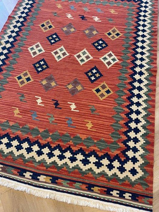 Chirwan kelim - handgeweven - ongebruikt - wol - kleurrijk, Huis en Inrichting, Stoffering | Tapijten en Kleden