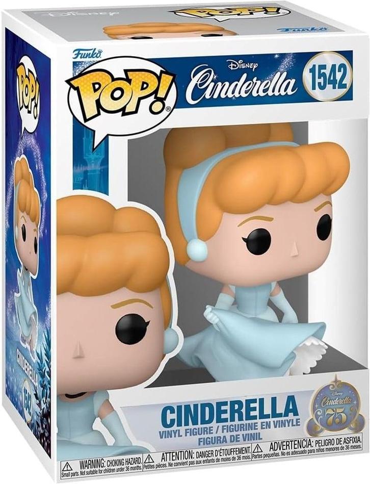 Funko Pop! - Disney Cinderella 75th Anniversary #1542 |, Verzamelen, Poppetjes en Figuurtjes, Nieuw, Verzenden
