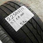 2 x Bridgestone Turanza ER300 225-45-17 Zomerbanden 5,5mm, Gebruikt, 17 inch, Ophalen of Verzenden, Band(en)