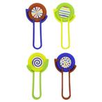 Uitdeelcadeautjes Schijfschieters 11cm 4st, Hobby en Vrije tijd, Feestartikelen, Verzenden, Nieuw