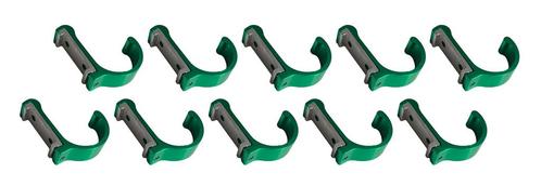Set van 10 aluminium kledinghaken, kapstokken (gebogen, gro, Doe-het-zelf en Verbouw, Gereedschap | Handgereedschap, Nieuw, Ophalen of Verzenden