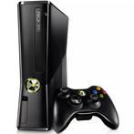 Microsoft Xbox 360 S (Slim) Console - Zwart, Spelcomputers en Games, Spelcomputers | Xbox | Accessoires, Verzenden, Zo goed als nieuw