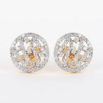 Oorstekers - 14 karaat Geel goud - 2.42ct. tw. Diamant