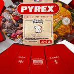 Partij - Pyrex ovenschalen 28x20cm 2,5l & 33x20 4,1 liter +, Ophalen of Verzenden, Nieuw