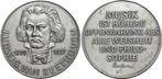 Ar-medaille o Jahr 1970 Moderne medaille Beethoven, Ludwi..., Postzegels en Munten, Penningen en Medailles, Verzenden