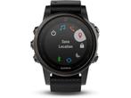 Garmin fnix 5S (42mm, sapphire glas) Zwart (Zwart), Verzenden, Zo goed als nieuw