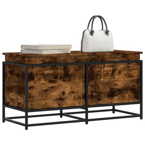 vidaXL Opbergbox met deksel 100x40x51,5 cm bewerkt hout, Huis en Inrichting, Woonaccessoires | Kisten, Nieuw, Verzenden