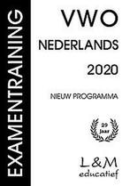 9789054894230 Examentraining Vwo Nederlands 2020, G.P. Broekema, Zo goed als nieuw, Verzenden