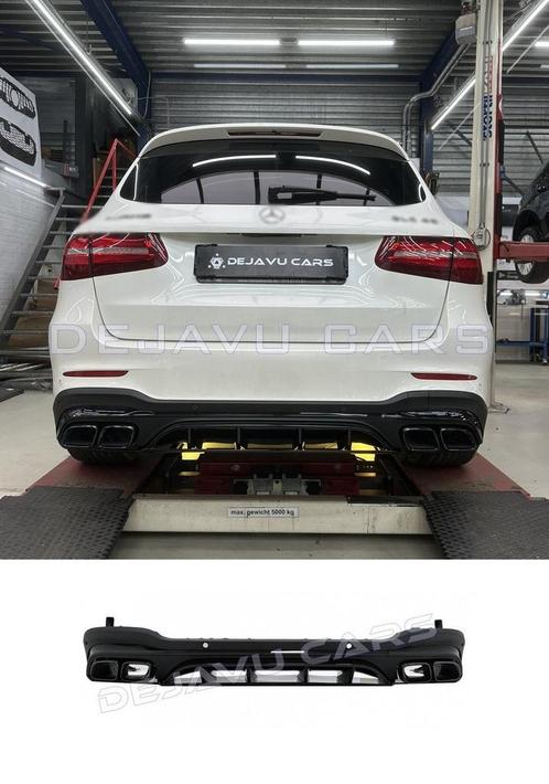 GLC63 AMG Look Diffuser voor Mercedes Benz GLC X253 SUV, Auto diversen, Tuning en Styling, Ophalen of Verzenden