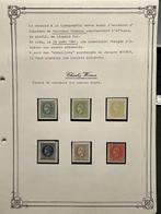 België 1864 - Prachtige Verzameling Proefdrukken, Postzegels en Munten, Postzegels | Europa | België, Gestempeld
