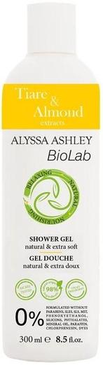 ALYSSA ASHLEY BIOLAB TIARE & ALMOND SHOWERGEL DOUCHEGEL FL.., Verzenden, Nieuw