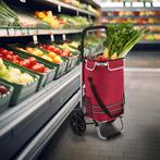 3in1 boodschappentrolley - 56L - Rood, Huis en Inrichting, Verzenden, Nieuw