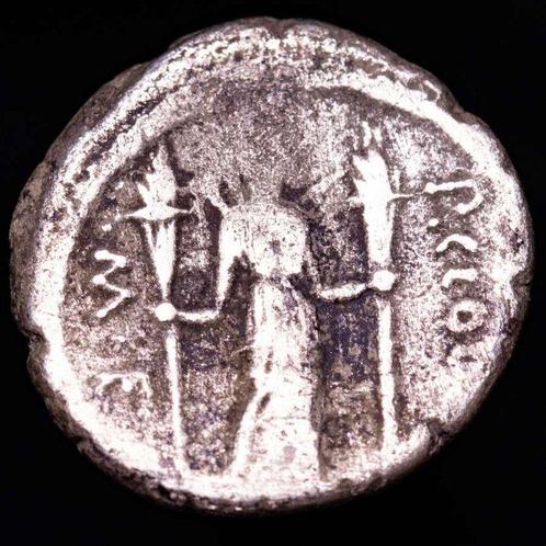 Romeinse Republiek. P. Clodius M. f. Turrinus. Denarius, Postzegels en Munten, Munten | Europa | Niet-Euromunten