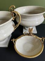 G&C Interiors - Vaas (3) - Brons, Porselein - Set decoratie