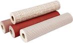Designvilt Rood Wit spikkels, Hobby en Vrije tijd, Knutselen, Ophalen of Verzenden, Nieuw