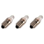 Signaallamp E10 1.2V 0.26W - 216 mAh - 3 stuks - T9, Verzenden, Nieuw