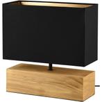 LED Tafellamp - Tafelverlichting - Trion Wooden - E27, Huis en Inrichting, Lampen | Tafellampen, Ophalen of Verzenden, Nieuw, Hout