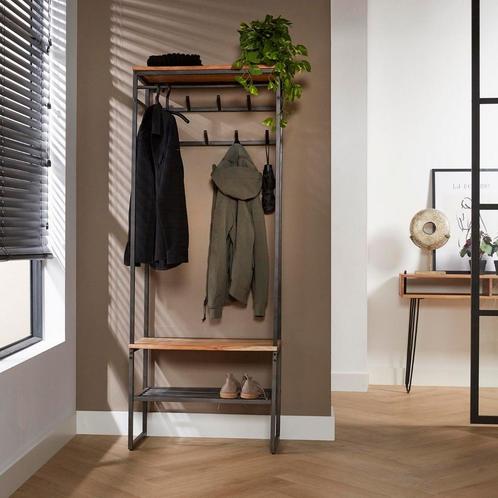 Pinot garderobemeubel - 8 haken - OUTLET B, Huis en Inrichting, Stoelen, Zwart, Nieuw, Ophalen of Verzenden