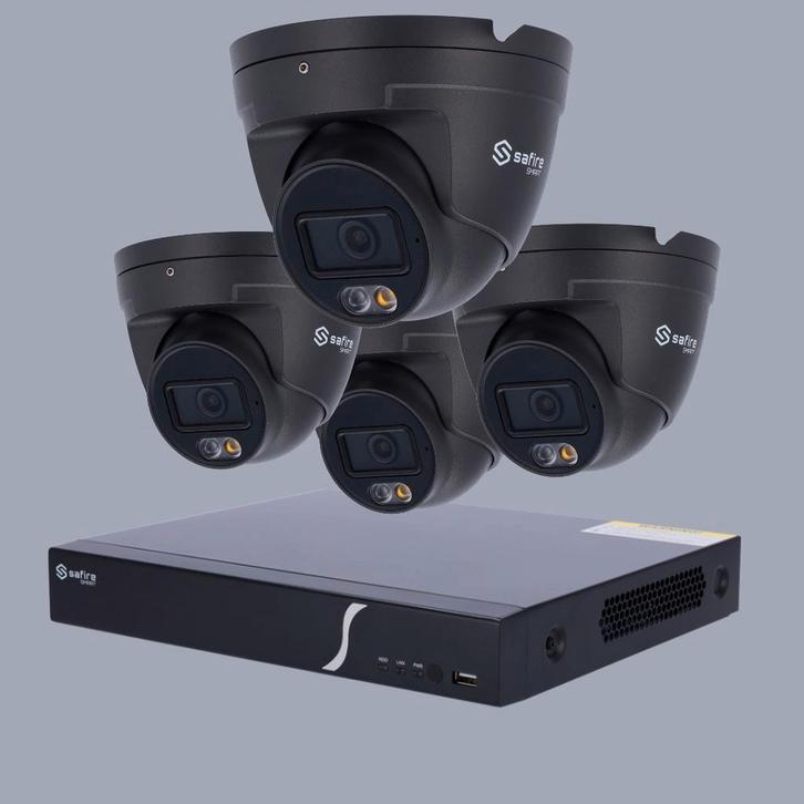 8MP – PRO - AI IP Camera Pro ultra- set 4, Audio, Tv en Foto, Videobewaking, Buitencamera, Nieuw, Ophalen of Verzenden