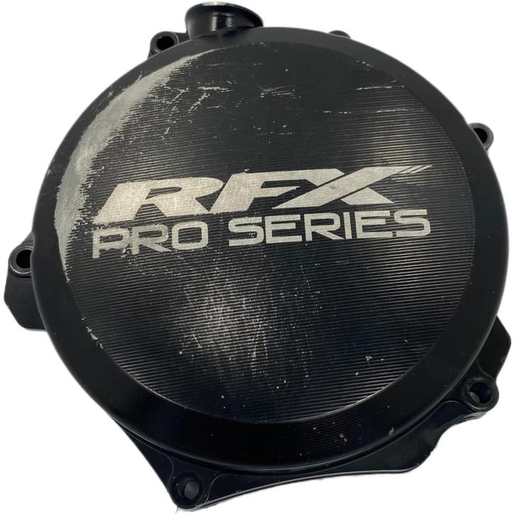 Gebruikt: RFX Hard Geanodiseerd Koppelingsdeksel Suzuki RMZ2, Motoren, Onderdelen | Overige, Ophalen of Verzenden