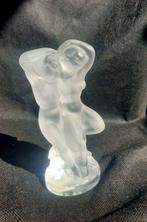 Lalique - René Lalique - Miniatuur figuur - Faun & Nymph -