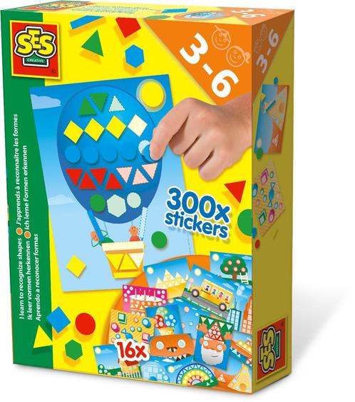 SES - Ik Leer Vormen Herkennen | SES Creative - Educatieve, Kinderen en Baby's, Speelgoed | Educatief en Creatief, Nieuw, Verzenden