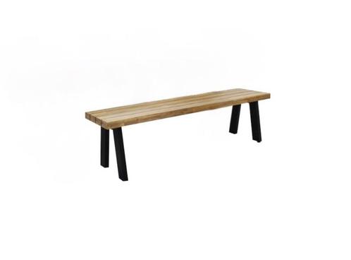 Picknickbankje Bosco 180 cm Acaciahout Aluminium The, Tuin en Terras, Tuintafels, Verzenden