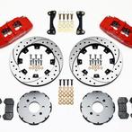 Wilwood Dynapro 6 Front Hat Kit 12.19in Drilled Red 90-99, Ophalen of Verzenden, Nieuw