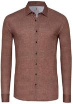 Desoto Overhemd Twill Optics Bruin maat L Heren, Kleding | Heren, Overhemden, Verzenden, Nieuw, Bruin, Desoto