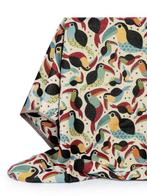 exclusief Gobelin Jacquard stof met leuke toekans -