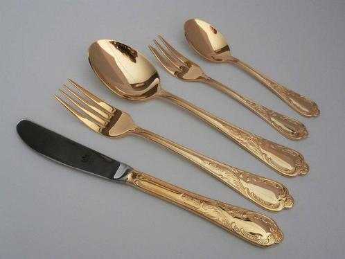 SBS Solingen - Bestekset (66) - model Wien - 23/24 karaat, Antiek en Kunst, Antiek | Meubels | Tafels