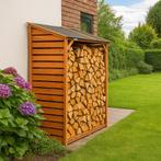 Brandhoutrek | Brandhoutschuur | Houtopslag | 118x59x158 cm, Tuin en Terras, Haardhout, Minder dan 3 m³, Verzenden, Overige houtsoorten