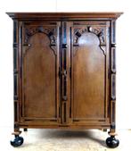 Kabinet - Toogkast - Eik, Enoby / Ebonised hout, Antiek en Kunst
