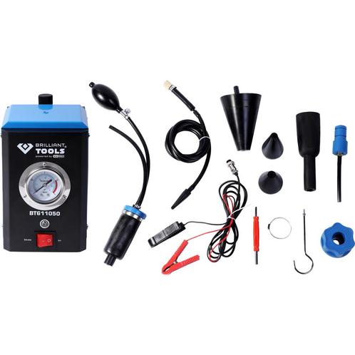 Brilliant Tools Automotive Rookmachine Lekdetectie 12-delig, Auto diversen, Autogereedschap, Nieuw, Verzenden
