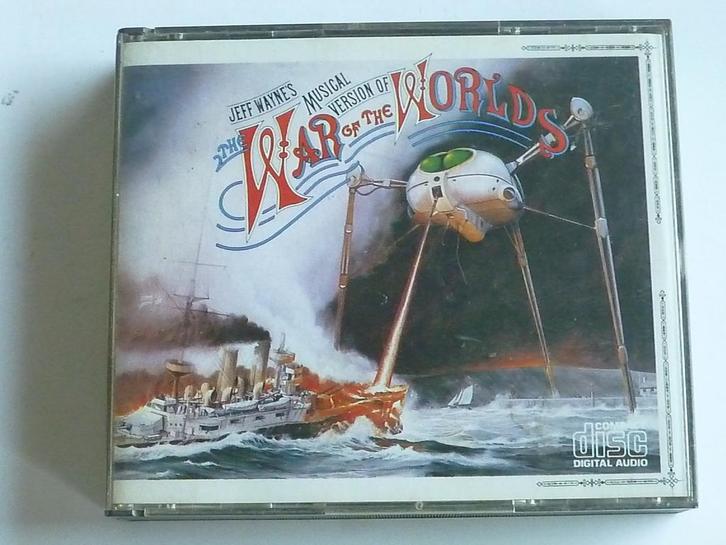 Jeff Wayne -The War of the Worlds (2 CD) cbs, Cd's en Dvd's, Cd's | Filmmuziek en Soundtracks, Zo goed als nieuw, Verzenden