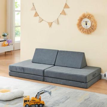 Speelbank Norhulta 5-delig kinderbank 150x66x45,5 cm grijs [ beschikbaar voor biedingen