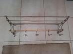 Kapstok - Nikkel in zilver - Met hoedenplank, Antiek en Kunst
