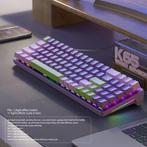 2dekans | FREEWOLF K65 Mechanisch Gaming Toetsenbord - Side, Computers en Software, Ophalen of Verzenden, Zo goed als nieuw, ZIYOULANG