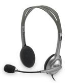 Logitech H110 Stereo Headset (Grijs) Tweede kans, Ophalen of Verzenden, Refurbished