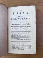 Thomas Chapman - An Essay on the Roman Senate - 1750-1750