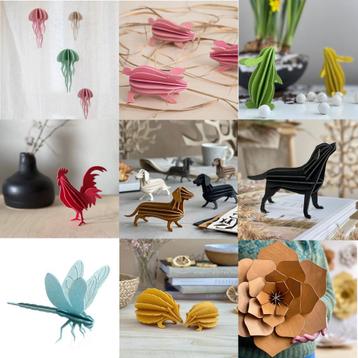 LOVI houten decoratie, ruim 30 varianten *GRATIS VERZENDING* beschikbaar voor biedingen