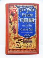 Jules Verne - Les enfants du capitaine Grant [cartonnage à, Antiek en Kunst, Antiek | Boeken en Bijbels