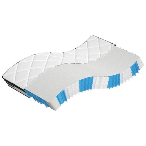 vidaXL Pocketveringmatras middelhard-plus 90x200 cm, Huis en Inrichting, Slaapkamer | Matrassen en Bedbodems, Nieuw, Verzenden