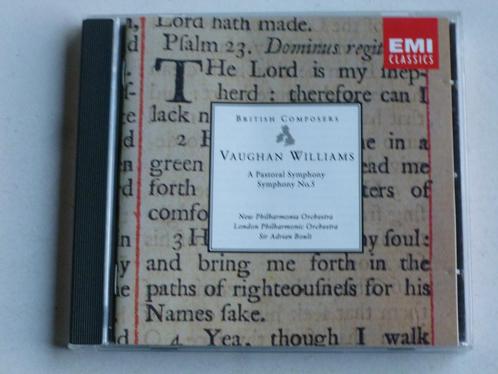 Ralph Vaughan Williams - A Pastoral Symphony / Sir Adrian Bo, Cd's en Dvd's, Cd's | Klassiek, Verzenden