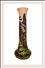 Emile Gallé - Vaas - Glas - Vaas Art Nouveau - H. 78 cm