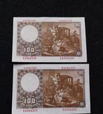 Spanje. - 2 x 100 Pesetas - 1948 - Consecutive - Pick 137