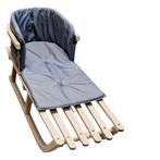 Kussen voor op de slee - comfortabel & waterdicht - grijs, Tuin en Terras, Tuinmeubel-accessoires, Ophalen of Verzenden, Nieuw