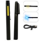 Tactische Zaklamp - 2x LED + UVÂ - 15,4cm, Caravans en Kamperen, Ophalen of Verzenden, Nieuw