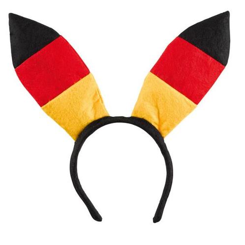 Duitsland Haarband Konijnen Oren, Hobby en Vrije tijd, Feestartikelen, Nieuw, Verzenden
